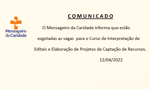 Curso tem vagas esgotadas