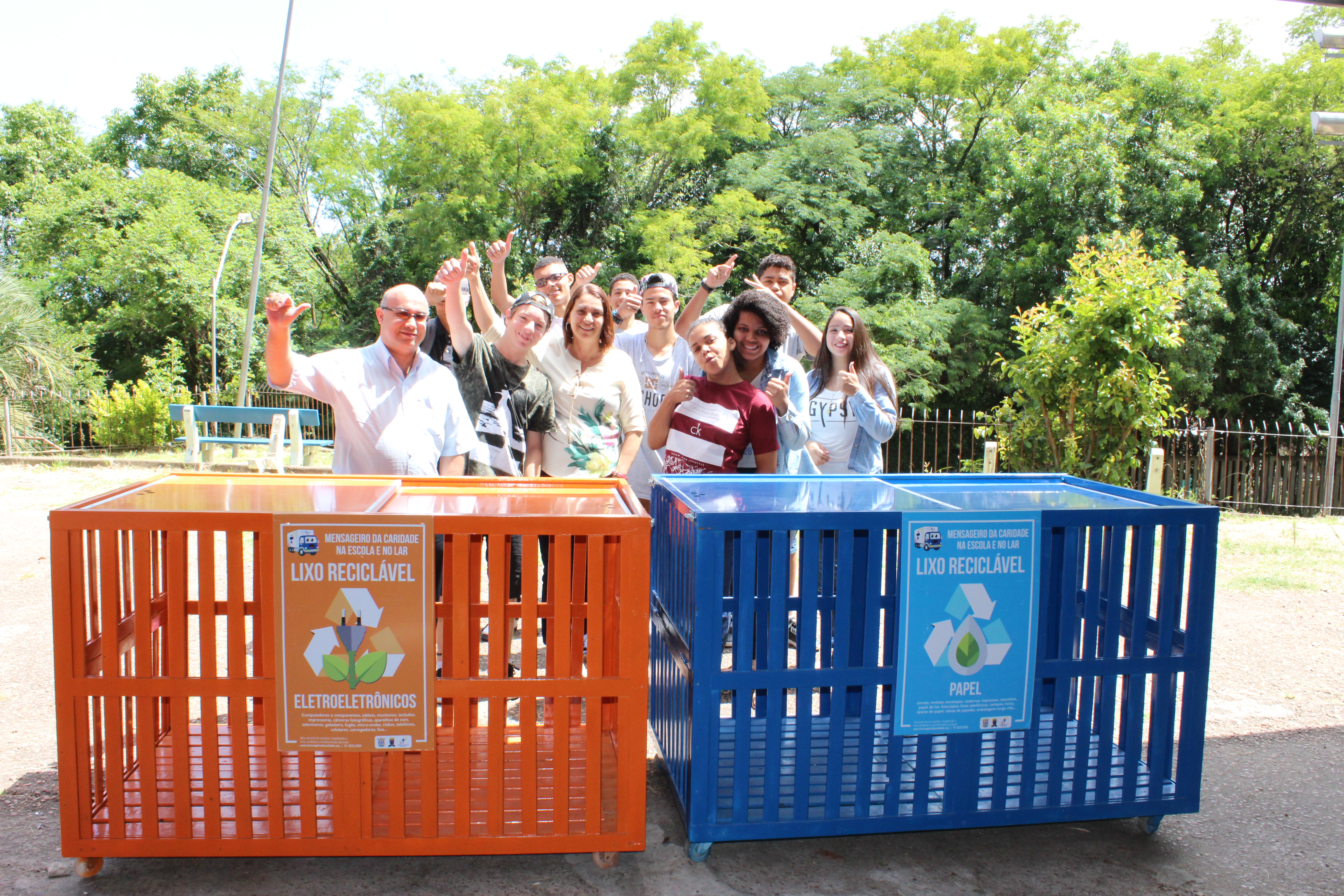 Parceria com Escola Estimula Consciência Ambiental